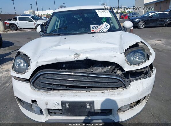 WMZYS7C5XK3F44944 2019 MINI COUNTRYMAN White Vista del cuadro de instrumentos