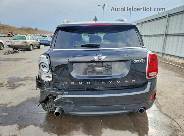 WMZYT3C30J3D99545 2018 MINI COOPER Black Вид ззаду