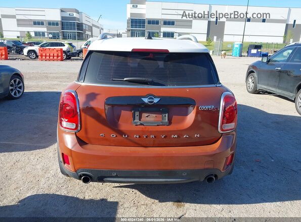 WMZYT3C31J3D99666 2018 MINI COUNTRYMAN Orange 