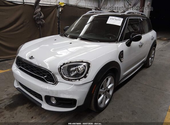 WMZYT3C32J3D99191 2018 MINI COUNTRYMAN Белый Передняя левая четверть