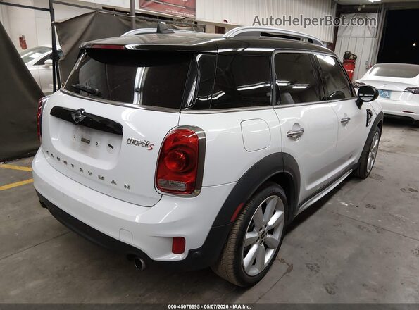 WMZYT3C32J3D99191 2018 MINI COUNTRYMAN Белый Задняя правая четверть
