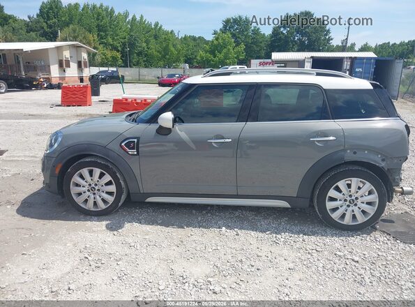 WMZYT3C54K3E94323 2019 MINI COUNTRYMAN Gray Widok wnętrza 360 stopni