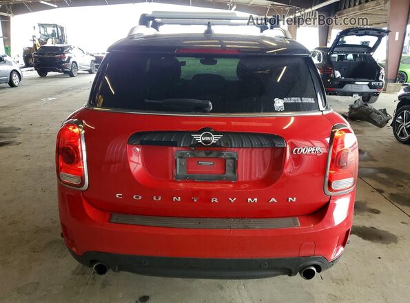 WMZYT3C55K3E94931 2019 MINI COOPER Red Vista trasera