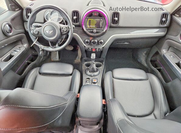 WMZYT5C32H3D81523 2017 MINI COOPER Blue წინა პანელის ხედი