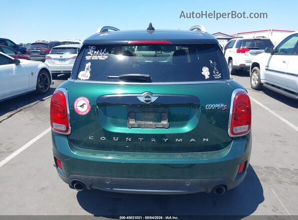 WMZYT5C37J3D82138 2018 MINI COUNTRYMAN Зеленый 