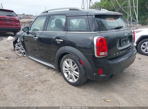 WMZYV5C38H3E02207 2017 MINI COUNTRYMAN Black Задня ліва чверть