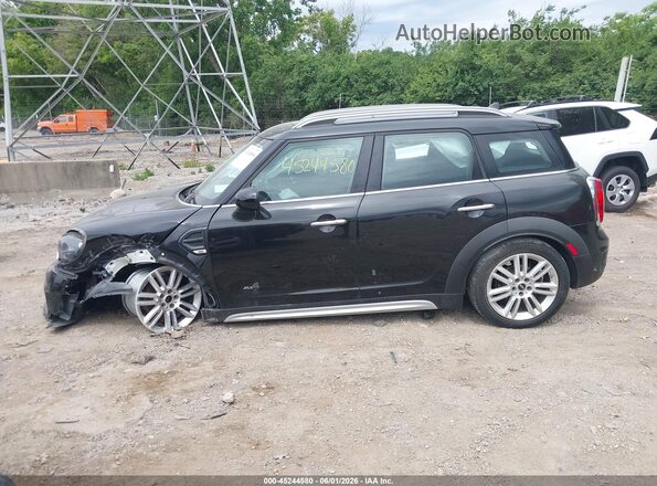 WMZYV5C38H3E02207 2017 MINI COUNTRYMAN Black Панорамний вид салону 360°