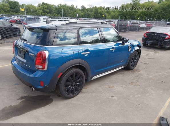 WMZYX1C02L3L12369 2020 MINI COUNTRYMAN Синий Задняя правая четверть