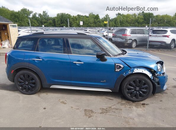 WMZYX1C02L3L12369 2020 MINI COUNTRYMAN Синий Панорамный вид салона 360°