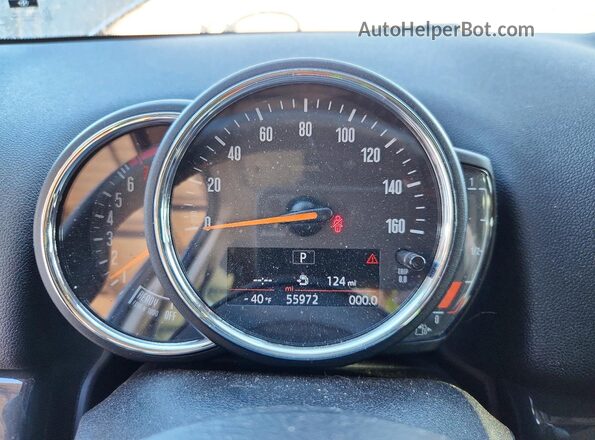 WMZYX1C03L3L71575 2020 MINI COOPER Gray ხელსაწყოთა პანელის ხედი