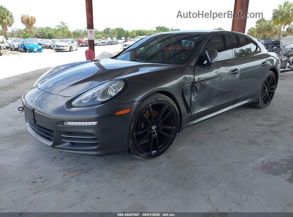 WP0AA2A70GL004289 2016 PORSCHE PANAMERA Gray Передня ліва чверть