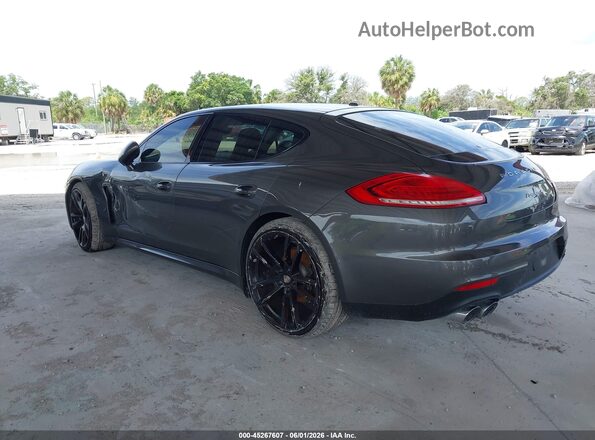 WP0AA2A70GL004289 2016 PORSCHE PANAMERA Gray Задня ліва чверть
