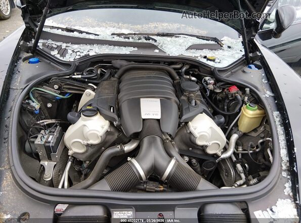 WP0AA2A73GL005968 2016 PORSCHE PANAMERA Black Widok z tyłu