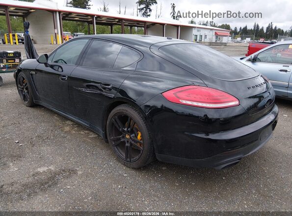 WP0AA2A73GL005968 2016 PORSCHE PANAMERA Black Tył lewy