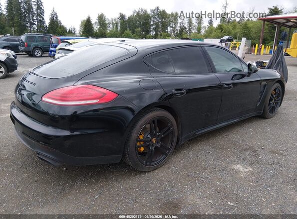 WP0AA2A73GL005968 2016 PORSCHE PANAMERA Black Tył prawy