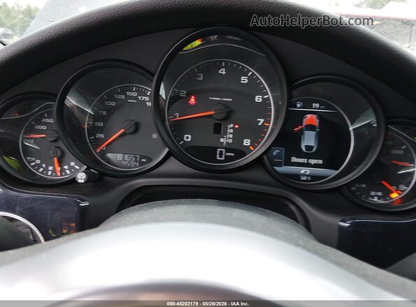 WP0AA2A73GL005968 2016 PORSCHE PANAMERA Black Widok tylnych siedzeń