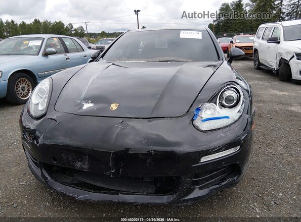 WP0AA2A73GL005968 2016 PORSCHE PANAMERA Black Widok wnętrza z tyłu