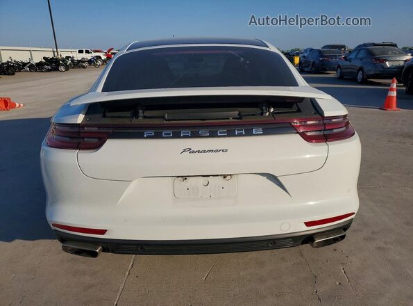 WP0AA2A73LL104204 2020 PORSCHE PANAMERA White Вид ззаду
