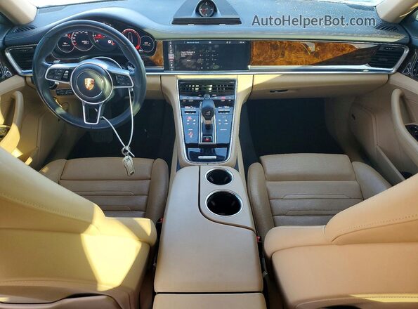 WP0AA2A73LL104204 2020 PORSCHE PANAMERA White Вид панелі приладів