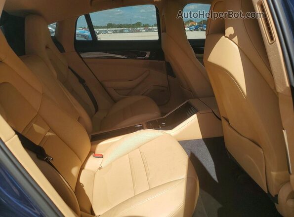 WP0AA2A78LL102819 2020 PORSCHE PANAMERA Blue Vista de los asientos traseros