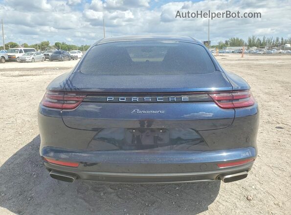 WP0AA2A78LL102819 2020 PORSCHE PANAMERA Blue Vista trasera