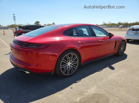 WP0AA2A7XJL100969 2018 PORSCHE PANAMERA Red 