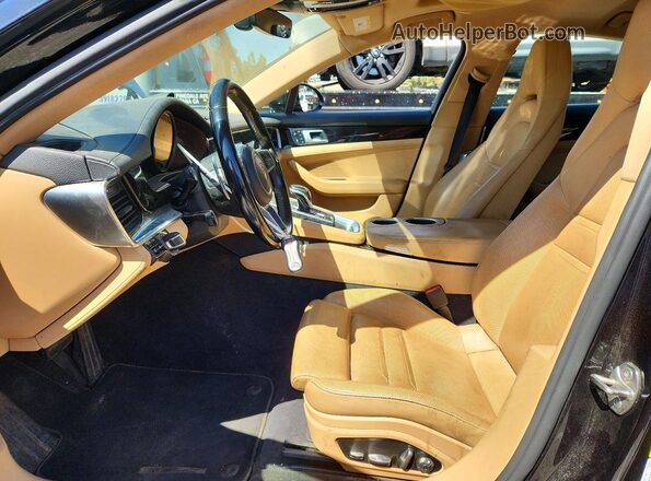 WP0AA2A7XLL100330 2020 PORSCHE PANAMERA Black წინა სალონის ხედი