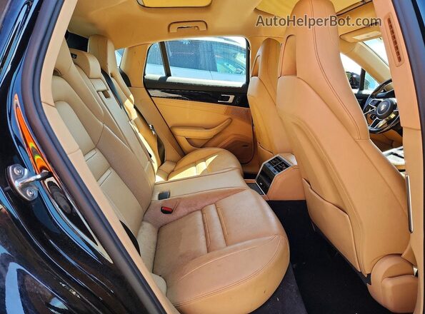 WP0AA2A7XLL100330 2020 PORSCHE PANAMERA Black უკანა სავარძლების ხედი