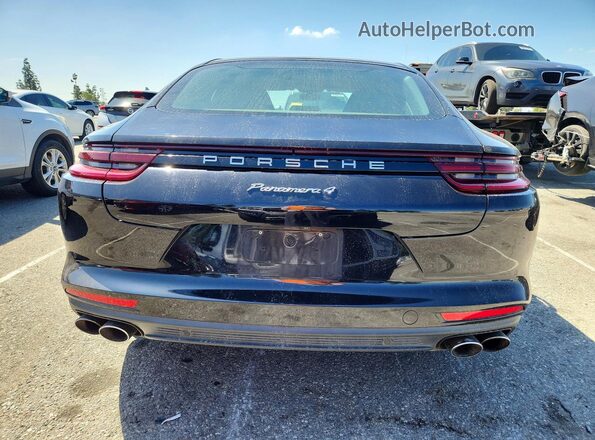 WP0AA2A7XLL100330 2020 PORSCHE PANAMERA Black უკანა ხედი