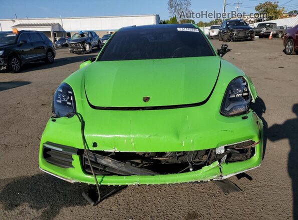WP0AA2A7XLL100750 2020 PORSCHE PANAMERA Green Դիմացի տեսք