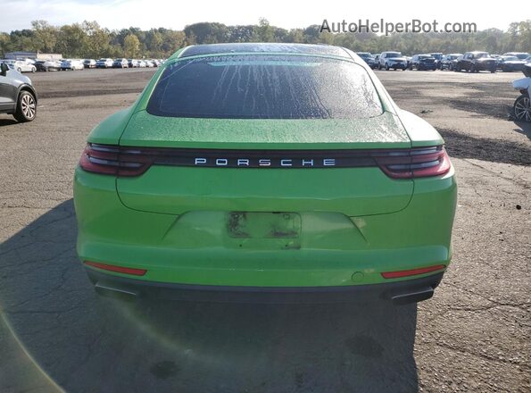 WP0AA2A7XLL100750 2020 PORSCHE PANAMERA Green Հետևի տեսք