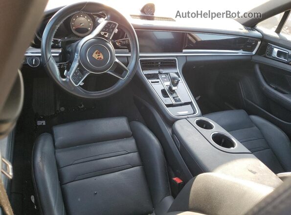 WP0AA2A7XLL100750 2020 PORSCHE PANAMERA Green Առջևի վահանակի տեսք