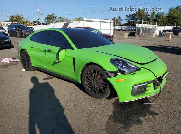WP0AA2A7XLL100750 2020 PORSCHE PANAMERA Green Առջևի աջ