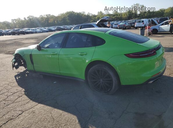 WP0AA2A7XLL100750 2020 PORSCHE PANAMERA Green Հետևի ձախ