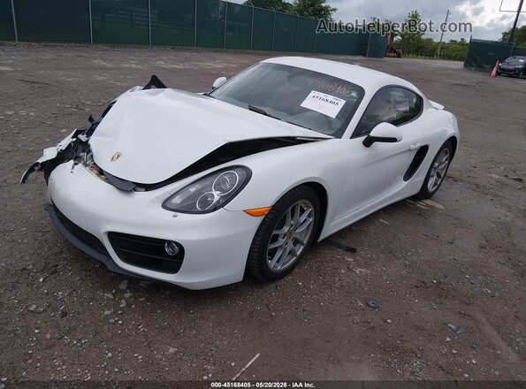 WP0AA2A83GK170076 2016 PORSCHE CAYMAN White Przód lewy
