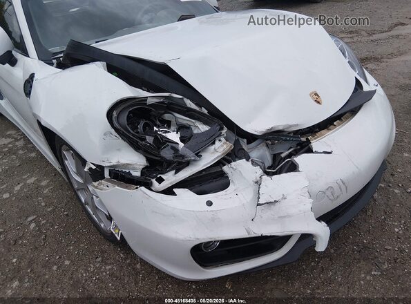 WP0AA2A83GK170076 2016 PORSCHE CAYMAN White Widok z przodu