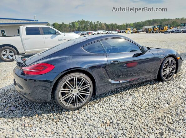 WP0AA2A85GK171889 2016 PORSCHE CAYMAN Черный Задняя правая четверть