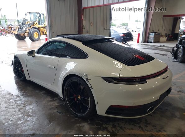 WP0AA2A92MS205808 2021 PORSCHE 911 White Задня ліва чверть