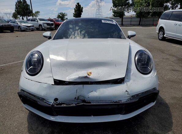WP0AA2A94LS205131 2020 PORSCHE 911 White წინა ხედი