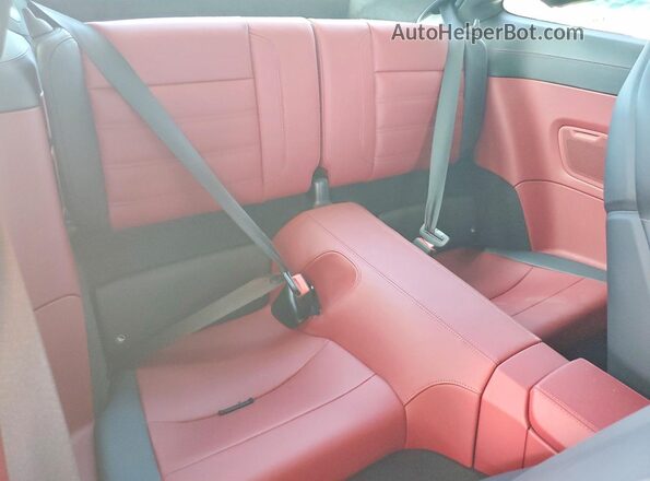WP0AA2A94SS206049 2025 PORSCHE 911 Gray უკანა სავარძლების ხედი