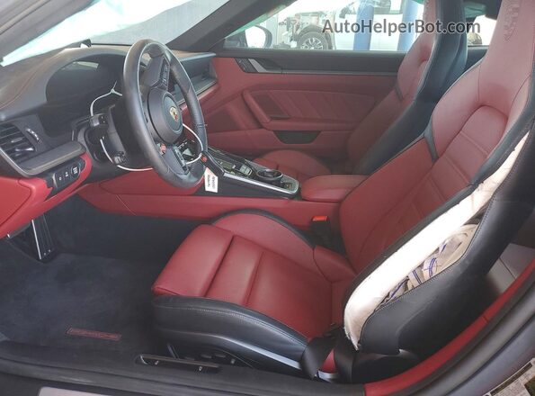 WP0AA2A94SS206049 2025 PORSCHE 911 Gray წინა სალონის ხედი