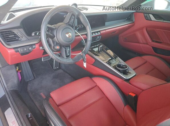 WP0AA2A94SS206049 2025 PORSCHE 911 Gray წინა პანელის ხედი
