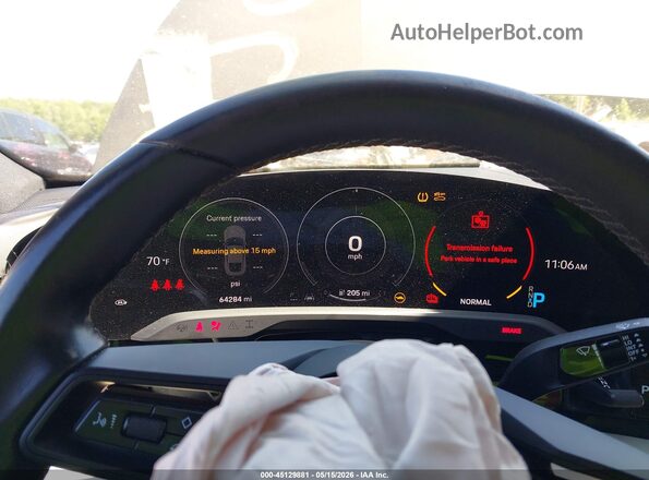 WP0AA2Y14MSA17438 2021 PORSCHE TAYCAN Gray Widok tylnych siedzeń