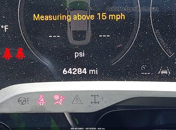 WP0AA2Y14MSA17438 2021 PORSCHE TAYCAN Gray Widok wnętrza 360 stopni