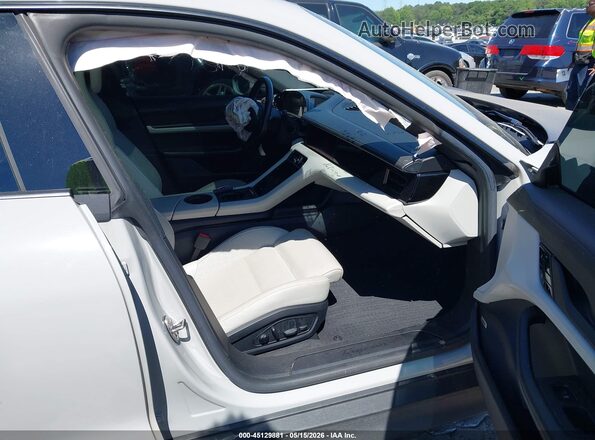 WP0AA2Y14MSA17438 2021 PORSCHE TAYCAN Gray Widok wnętrza z przodu