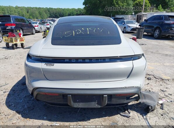 WP0AA2Y14MSA17438 2021 PORSCHE TAYCAN Gray 