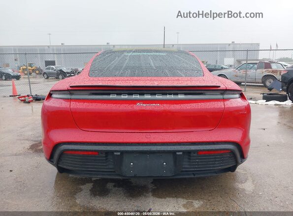 WP0AA2Y14NSA10412 2022 PORSCHE TAYCAN Red 