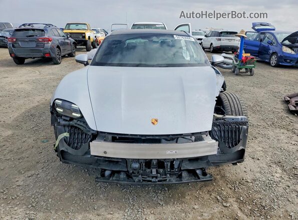WP0AA2Y14NSA13214 2022 PORSCHE TAYCAN White Դիմացի տեսք