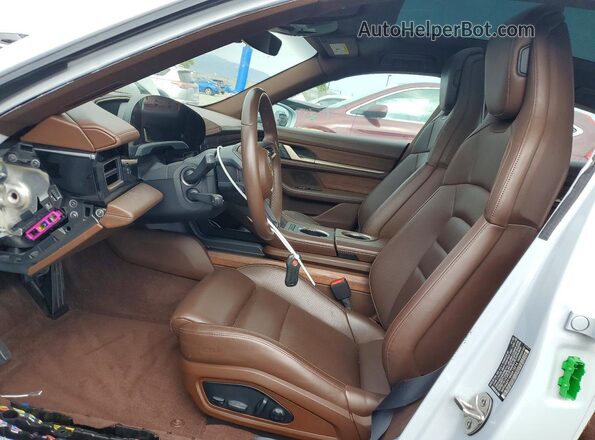 WP0AA2Y14NSA13214 2022 PORSCHE TAYCAN White Սալոնի դիմացի տեսք