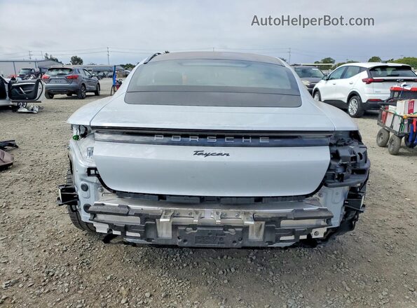 WP0AA2Y14NSA13214 2022 PORSCHE TAYCAN White Հետևի տեսք